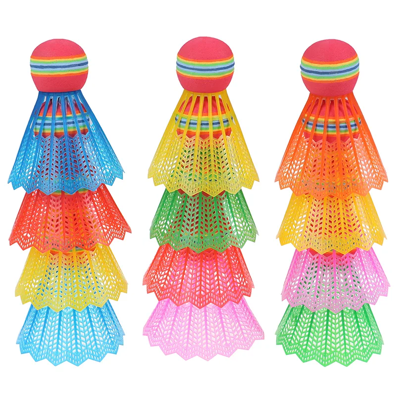 Nylon Shuttlecock 12 - 12 قطعة لعبة كرة الريشة الرياضية