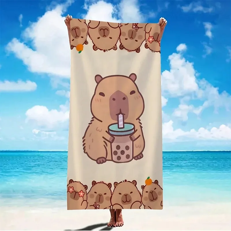 Towel Small Sport - منشفة شاطئ سويت كابيبارا سريعة الجفاف،