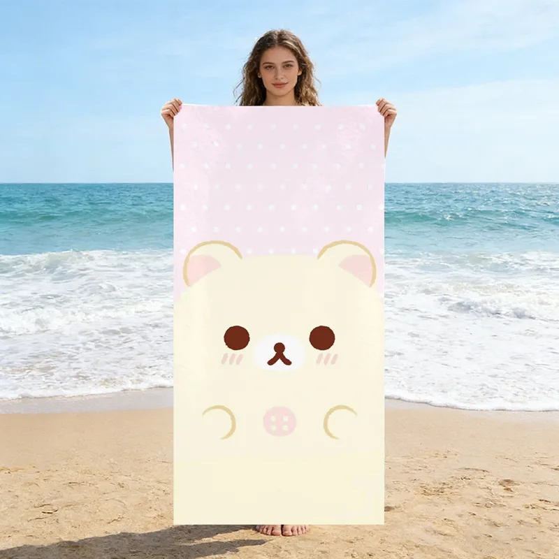 Towel Small Sport - منشفة شاطئ كرتونية مضحكة على شكل