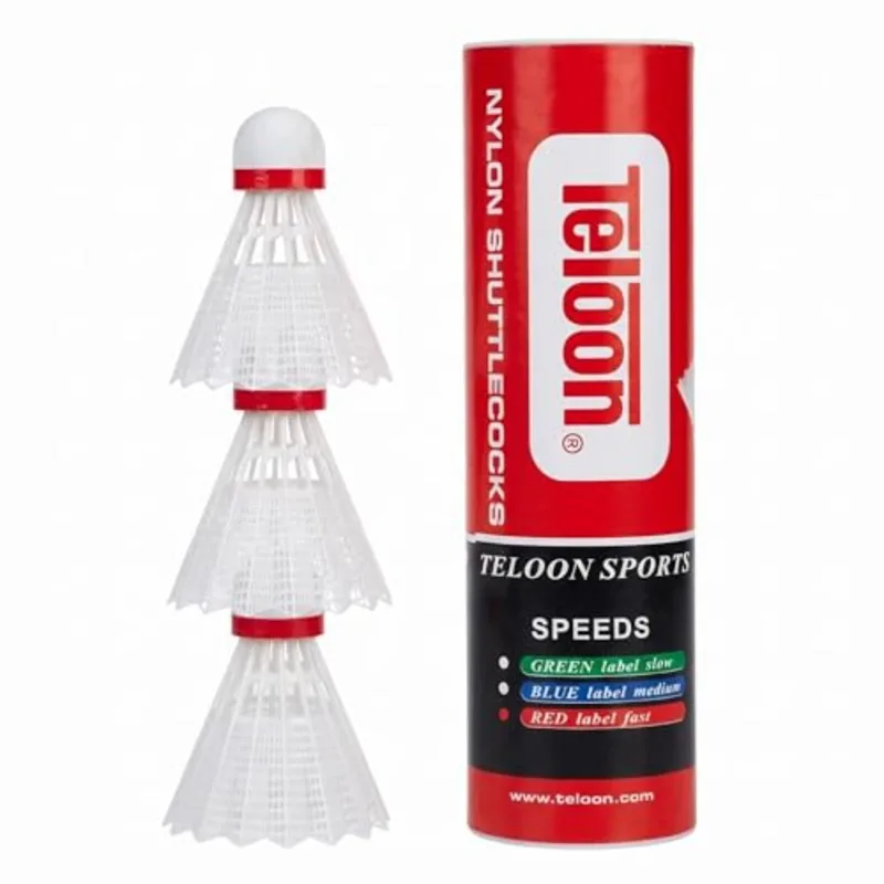 Nylon Shuttlecock 12 - ريشات بادمنتون من النايلون - ريشات