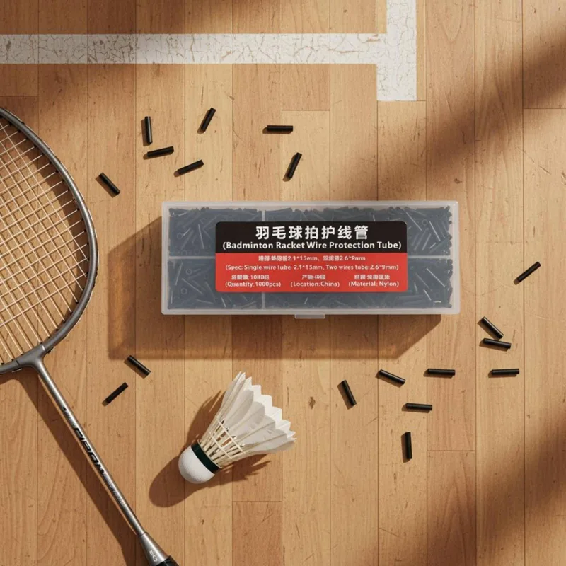 Badminton Racket - 1000 قطعة طقم حلقات تثبيت سلكية
