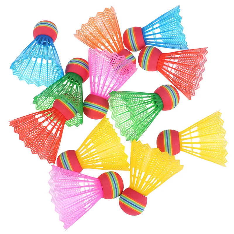 12 قطعة لعبة كرة الريشة الرياض - مراجعة Nylon Shuttlecock 12 وسعره