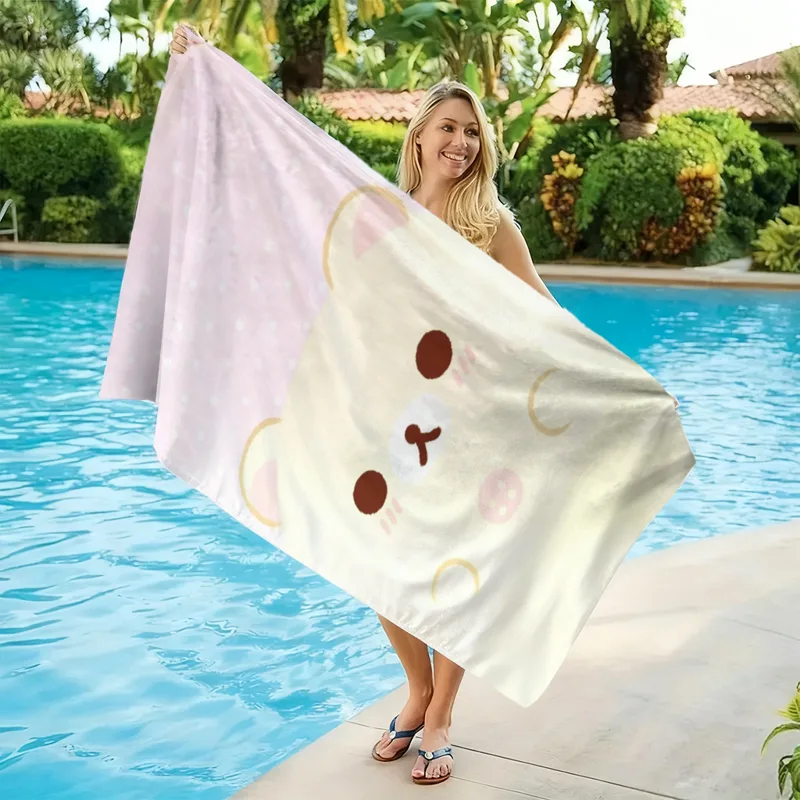 منشفة شاطئ كرتونية مضحكة على ش - مراجعة Towel Small Sport وسعره
