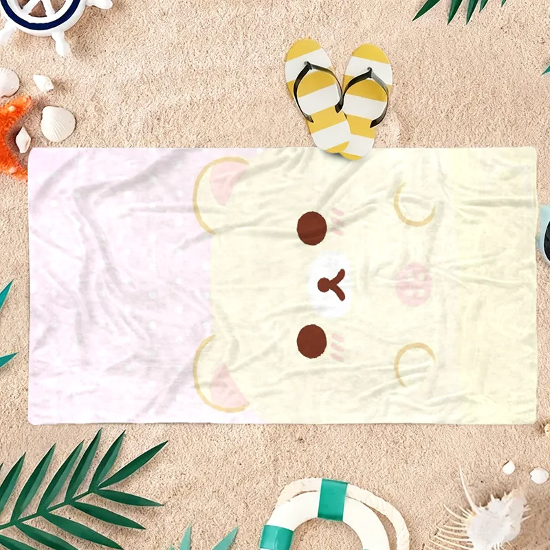 منشفة شاطئ كرتونية مضحكة على ش - مراجعة Towel Small Sport وسعره