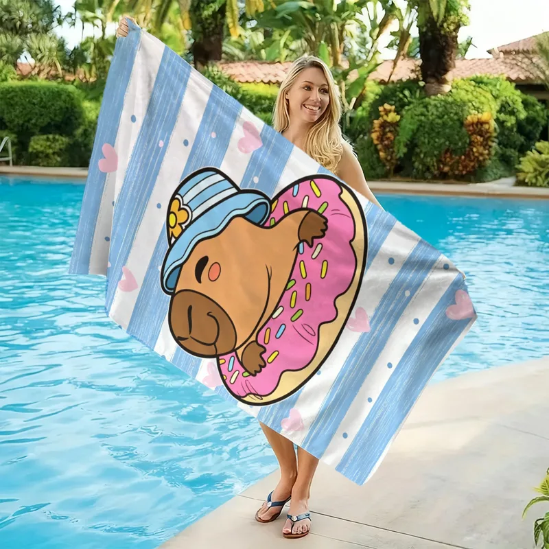منشفة شاطئ كرتونية بتصميم الكا - مراجعة Towel Small Sport وسعره