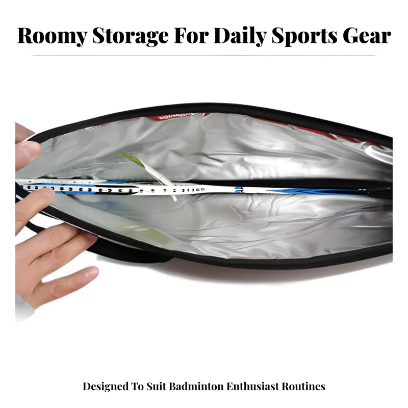 حقيبة مضرب الريشة الطائرة المح - مراجعة Badminton Racket وسعره