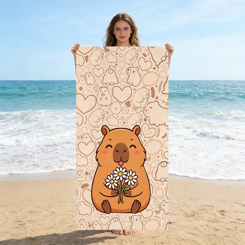 منشفة شاطئ كرتونية بتصميم الكا - مراجعة Towel Small Sport وسعره