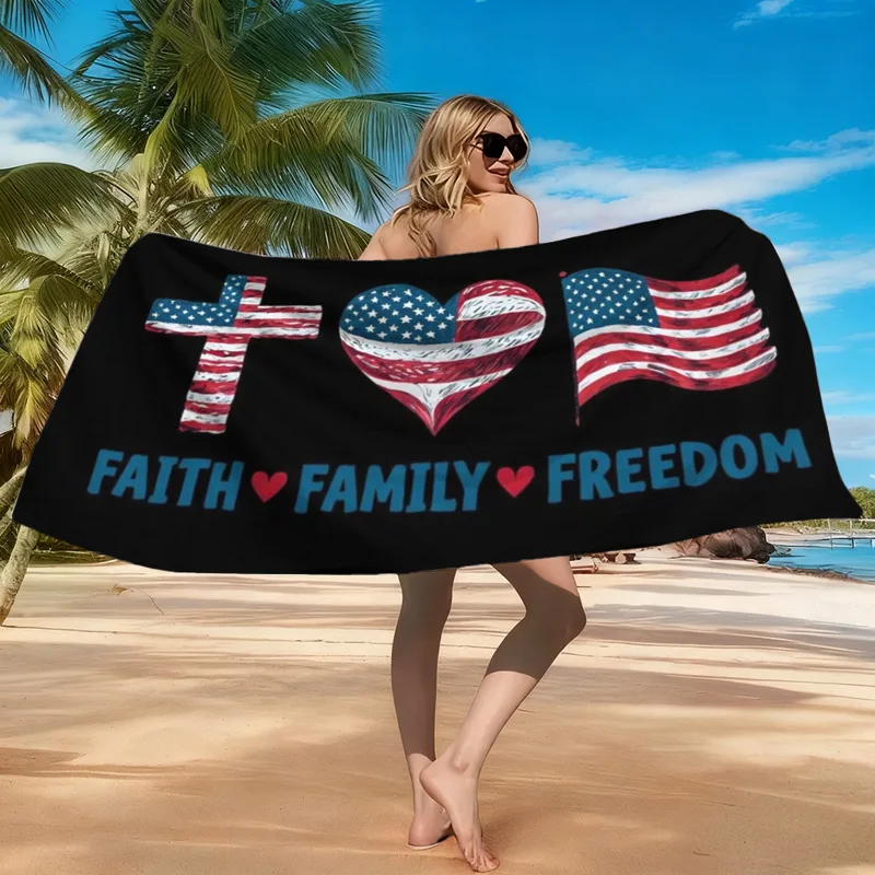 منشفة شاطئ أمريكان سبيريت فريد - مراجعة Towel Small Sport وسعره