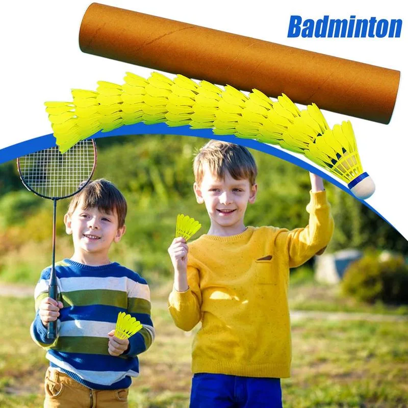 مجموعات كرة الريشة للفناء الخل - مراجعة Nylon Shuttlecock 12 وسعره