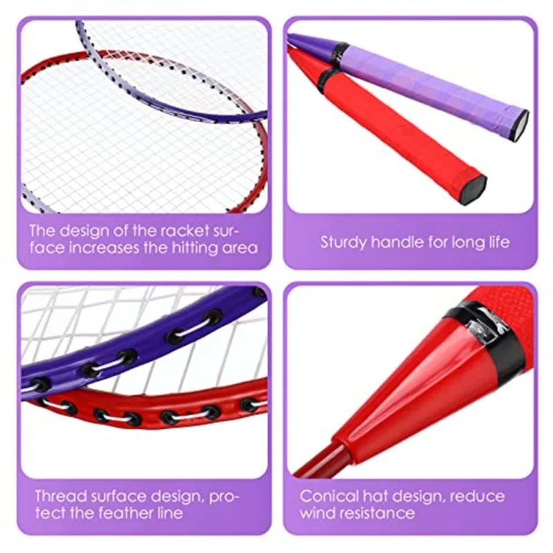 مجموعة مضارب الريشة الطائرة 12 - مراجعة Nylon Shuttlecock 12 وسعره