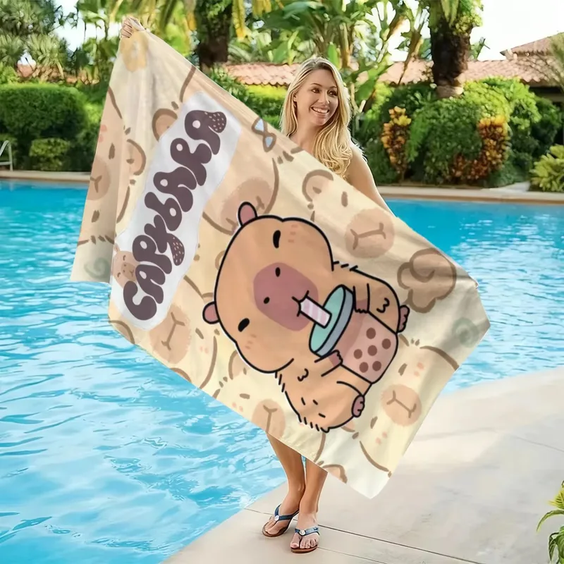 منشفة شاطئ كرتونية بتصميم الكا - مراجعة Towel Small Sport وسعره