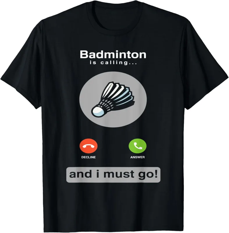 مضحك الريشة قميص الريشة الدعوة - مراجعة Badminton Quotes Funny وسعره